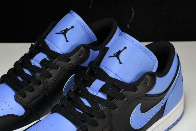 Jordan 1 Low Black University Blue