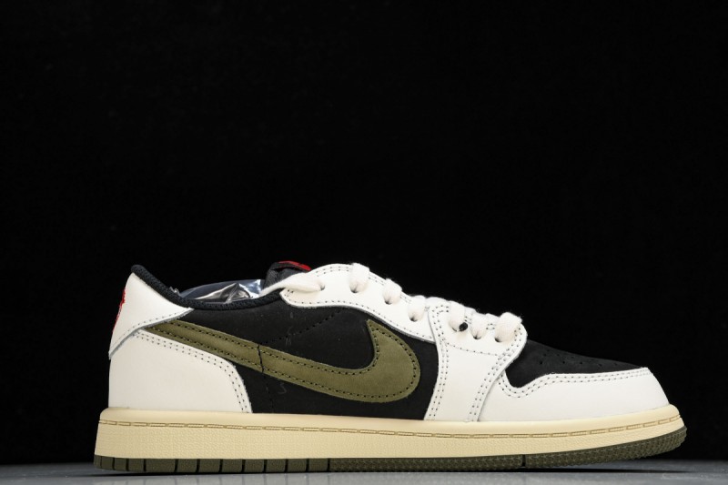 Jordan 1 Retro Low OG SP Travis Scott Olive (PS) Kids