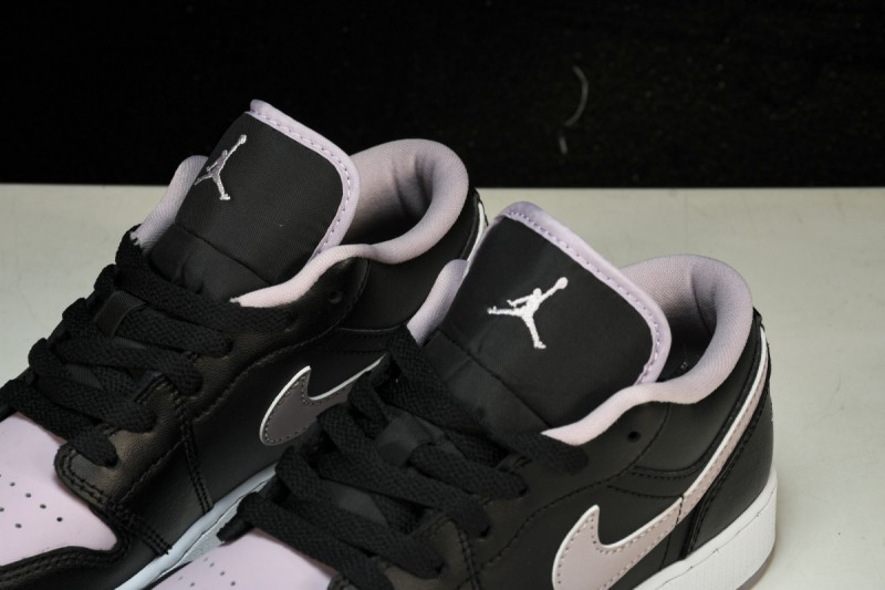 Jordan 1 Low SE Black Iced Lilac