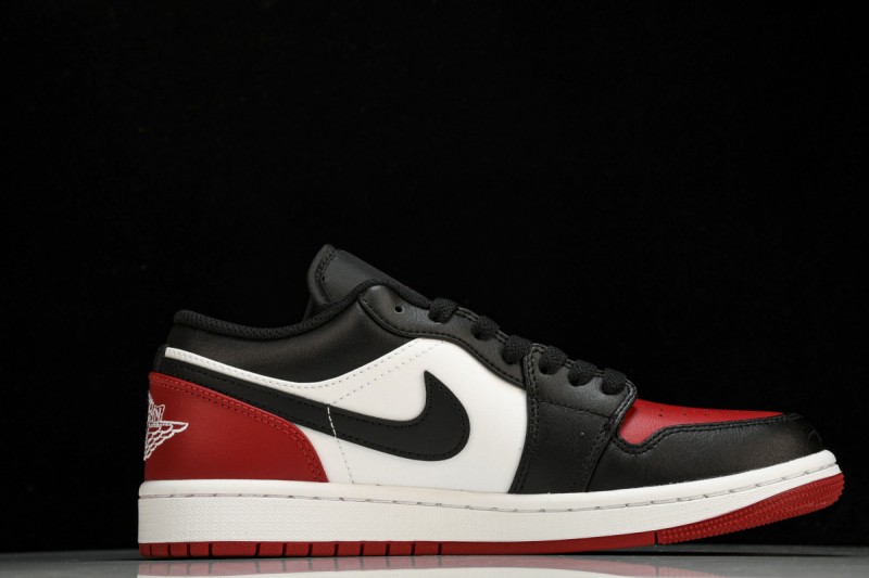 Jordan 1 Low Bred Toe 2.0