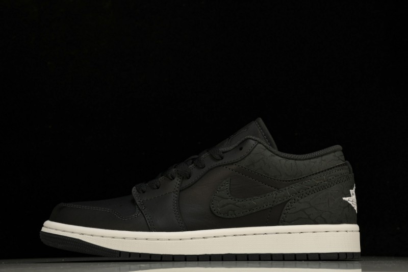 Jordan 1 Low SE Black Elephant