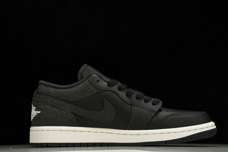 Jordan 1 Low SE Black Elephant