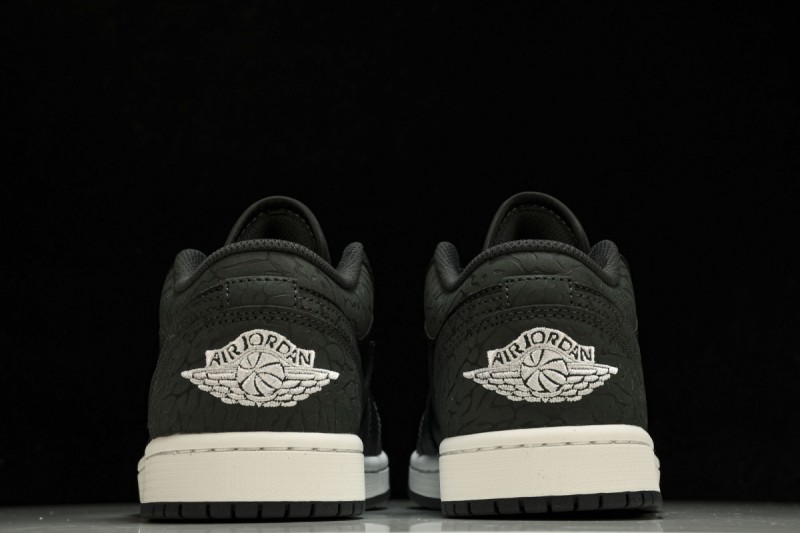 Jordan 1 Low SE Black Elephant