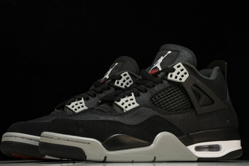 Jordan 4 Retro SE Black Canvas