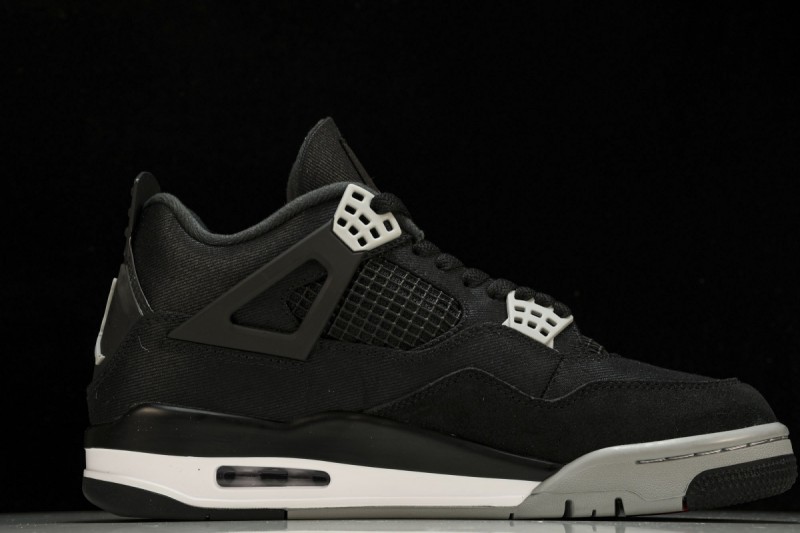 Jordan 4 Retro SE Black Canvas