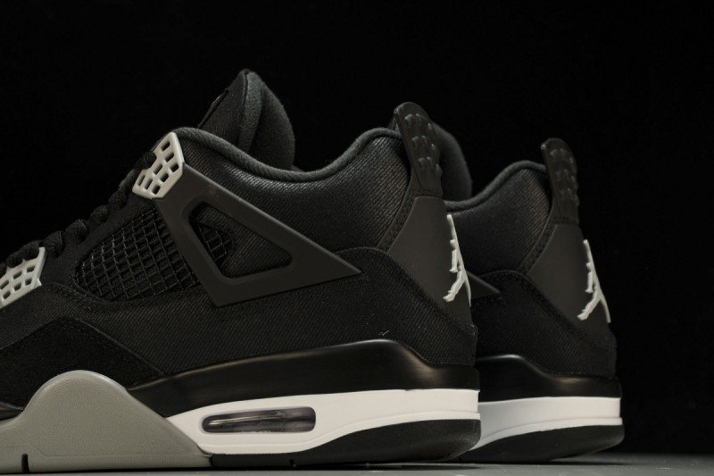 Jordan 4 Retro SE Black Canvas