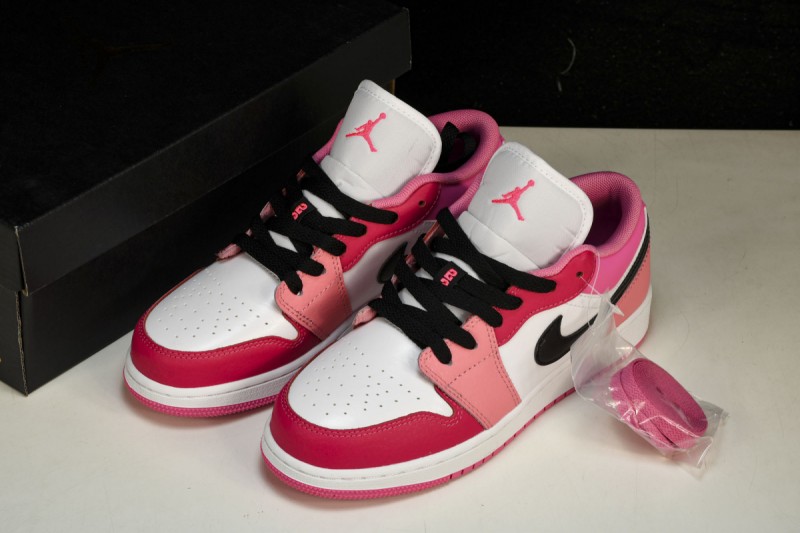 Jordan 1 Low Pink Red