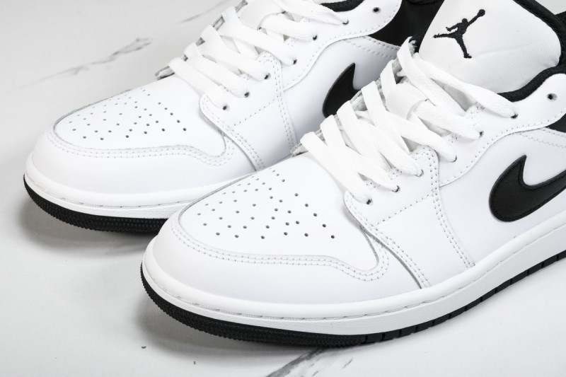 Jordan 1 Low White Black