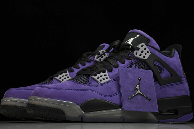 Jordan 4 Retro Travis Scott Purple