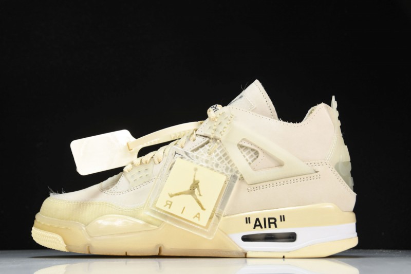 Jordan 4 Retro Off-White Sail