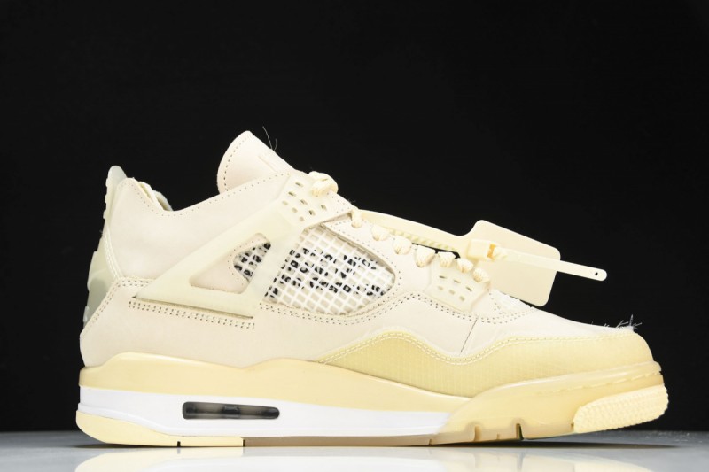 Jordan 4 Retro Off-White Sail