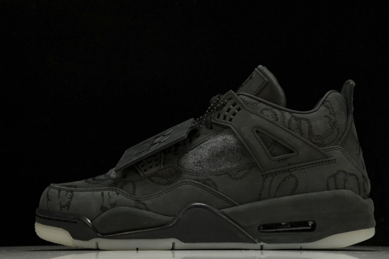 Jordan 4 Retro Kaws Black