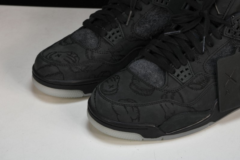 Jordan 4 Retro Kaws Black