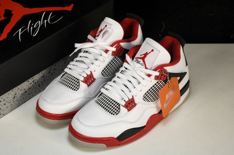 Jordan 4 Retro Fire Red