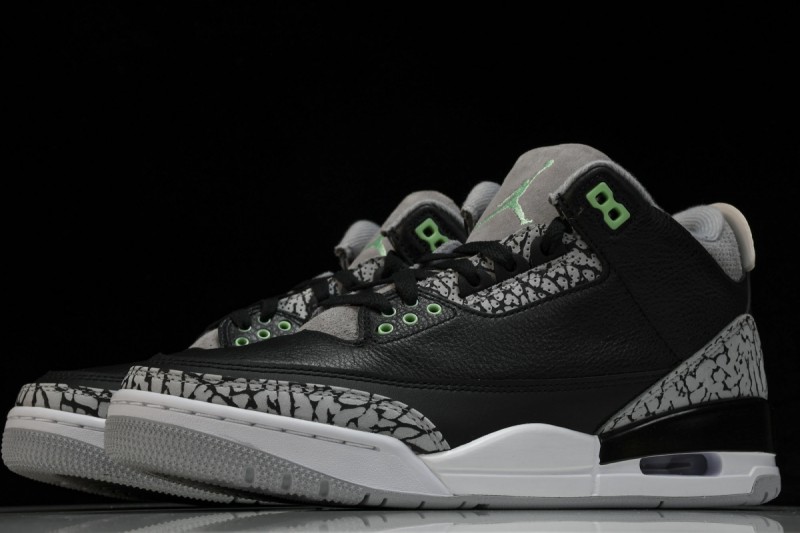 Jordan 3 Retro Green Glow