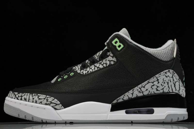 Jordan 3 Retro Green Glow