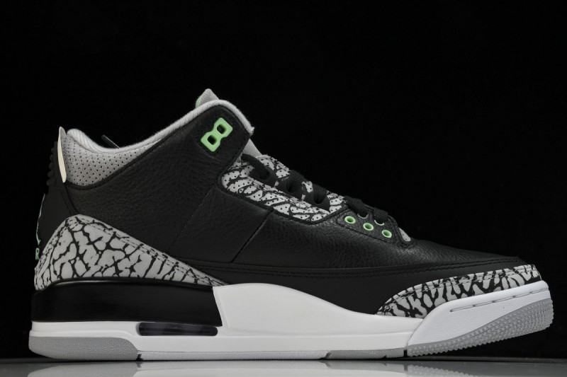 Jordan 3 Retro Green Glow