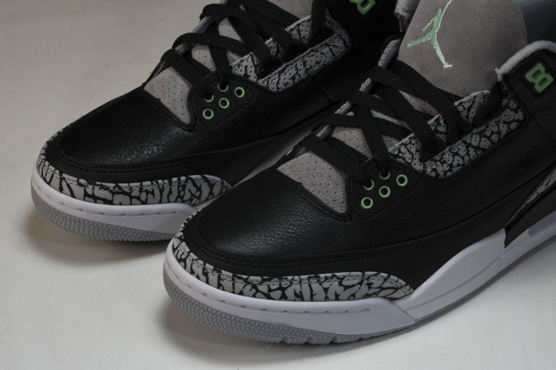 Jordan 3 Retro Green Glow