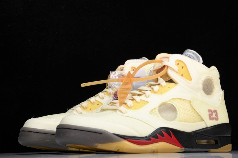 Jordan 5 Retro Off-White Sail