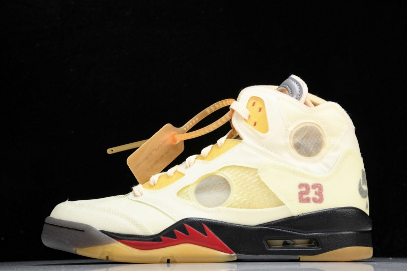 Jordan 5 Retro Off-White Sail