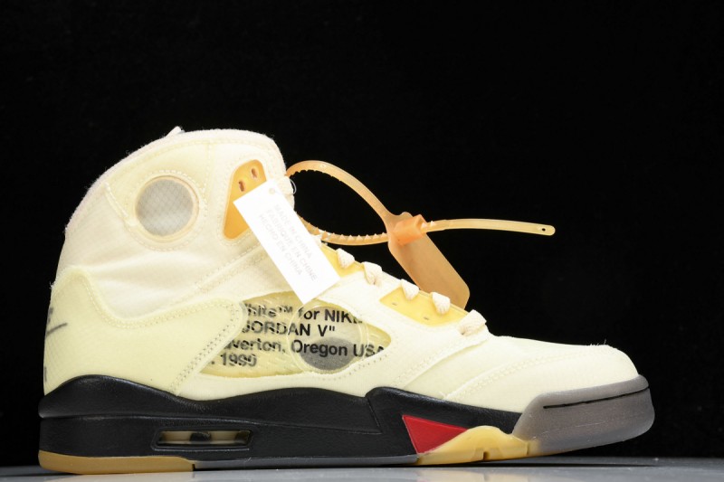 Jordan 5 Retro Off-White Sail