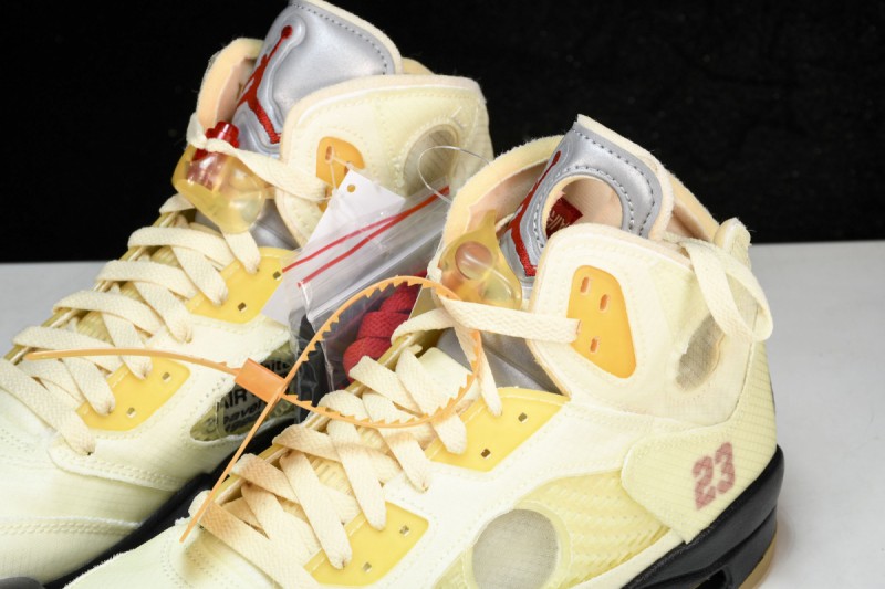 Jordan 5 Retro Off-White Sail