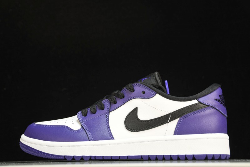 Jordan 1 Low Golf Court Purple