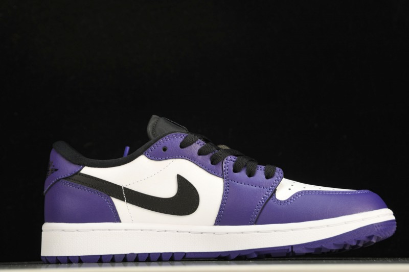 Jordan 1 Low Golf Court Purple