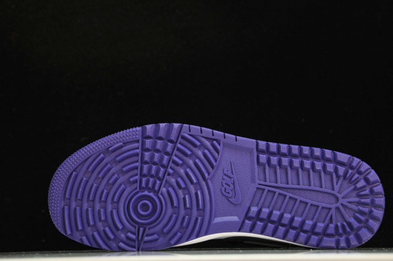 Jordan 1 Low Golf Court Purple