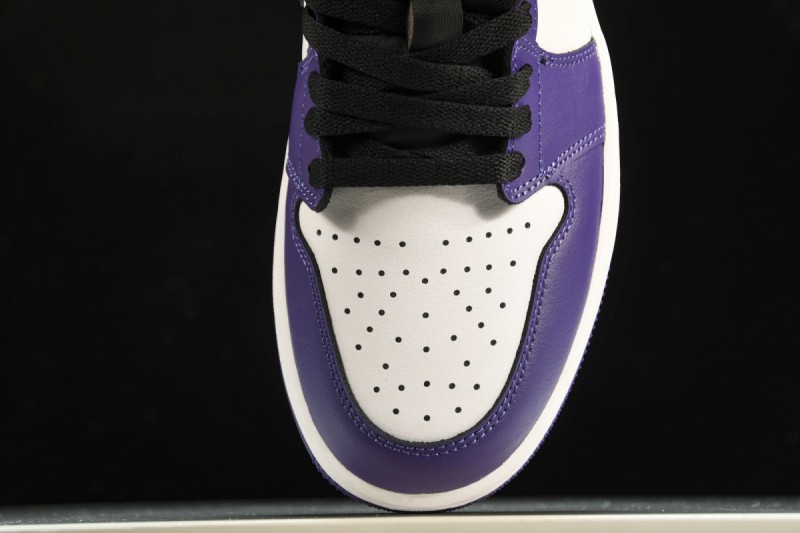 Jordan 1 Low Golf Court Purple