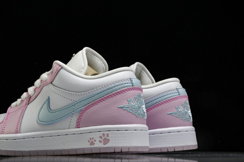 Jordan 1 Low SE Paw Print Pink Foam