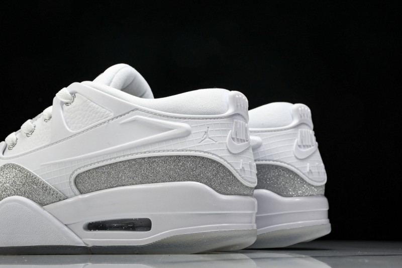 Air Jordan 4RM White Metallic Silver