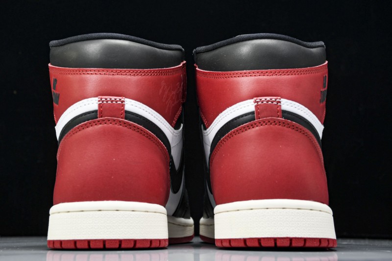 Jordan 1 Retro High OG Black Toe Reimagined