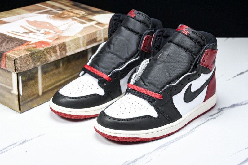 Jordan 1 Retro High OG Black Toe Reimagined