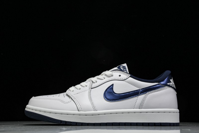 Jordan 1 Retro Low 85 Metallic Blue