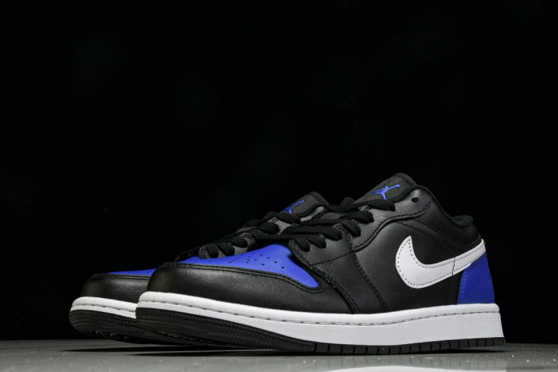 Jordan 1 Low Black Royal Toe