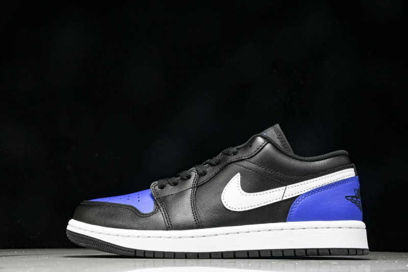 Jordan 1 Low Black Royal Toe