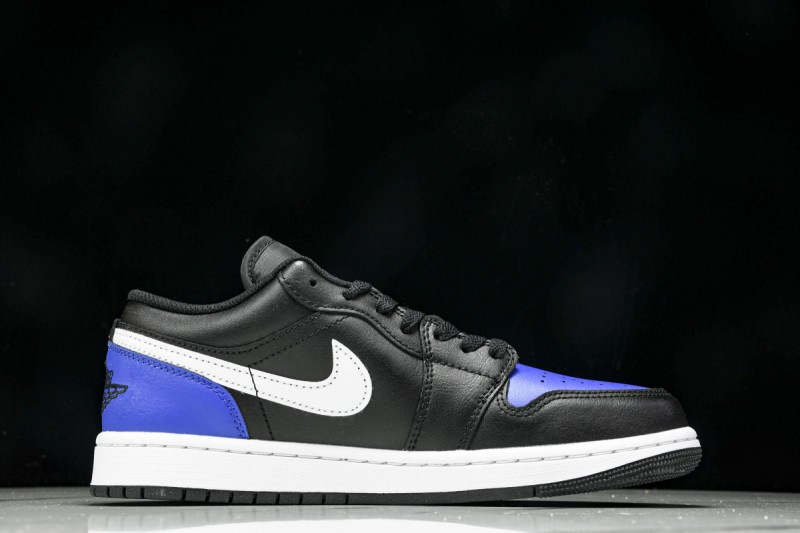 Jordan 1 Low Black Royal Toe