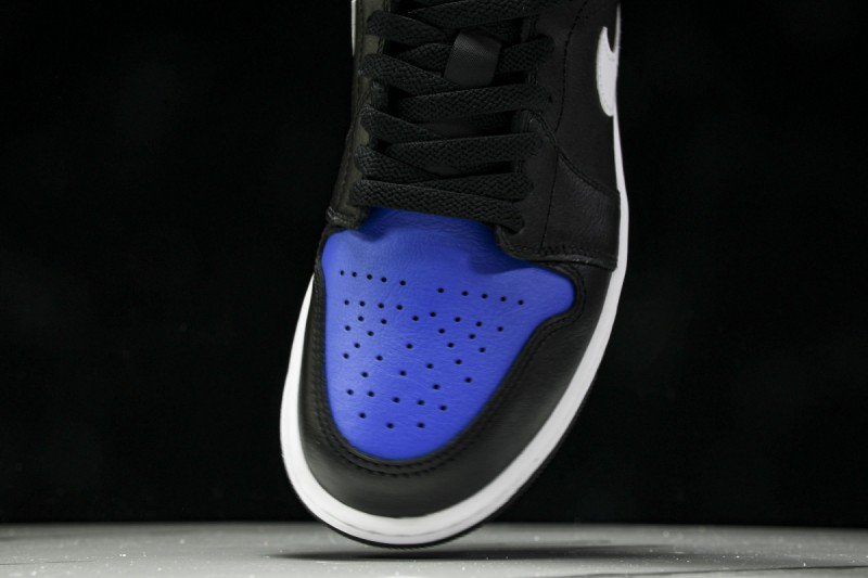 Jordan 1 Low Black Royal Toe