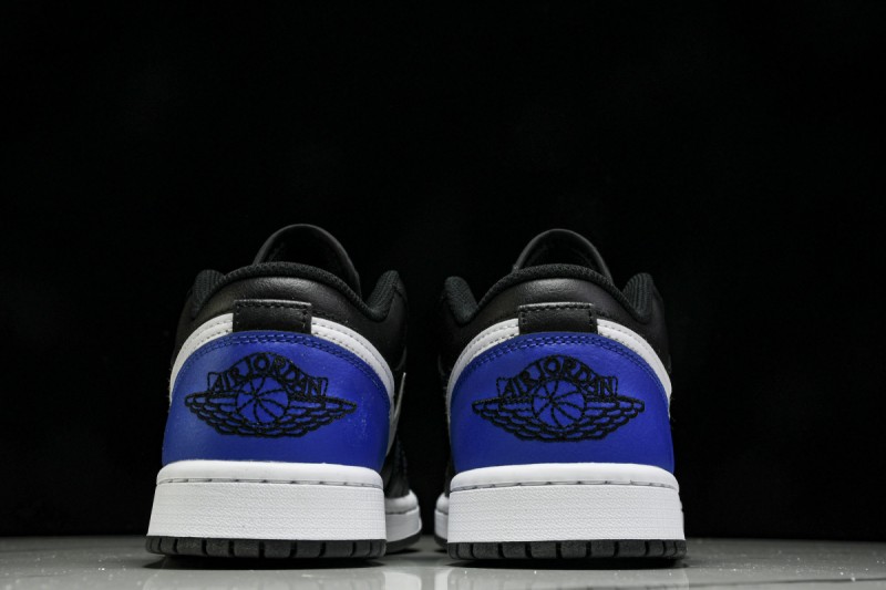 Jordan 1 Low Black Royal Toe