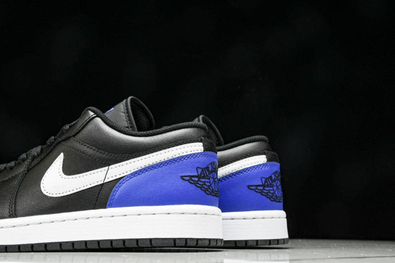 Jordan 1 Low Black Royal Toe